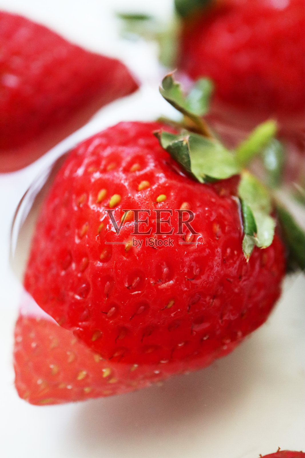 日本新鲜的草莓照片摄影图片