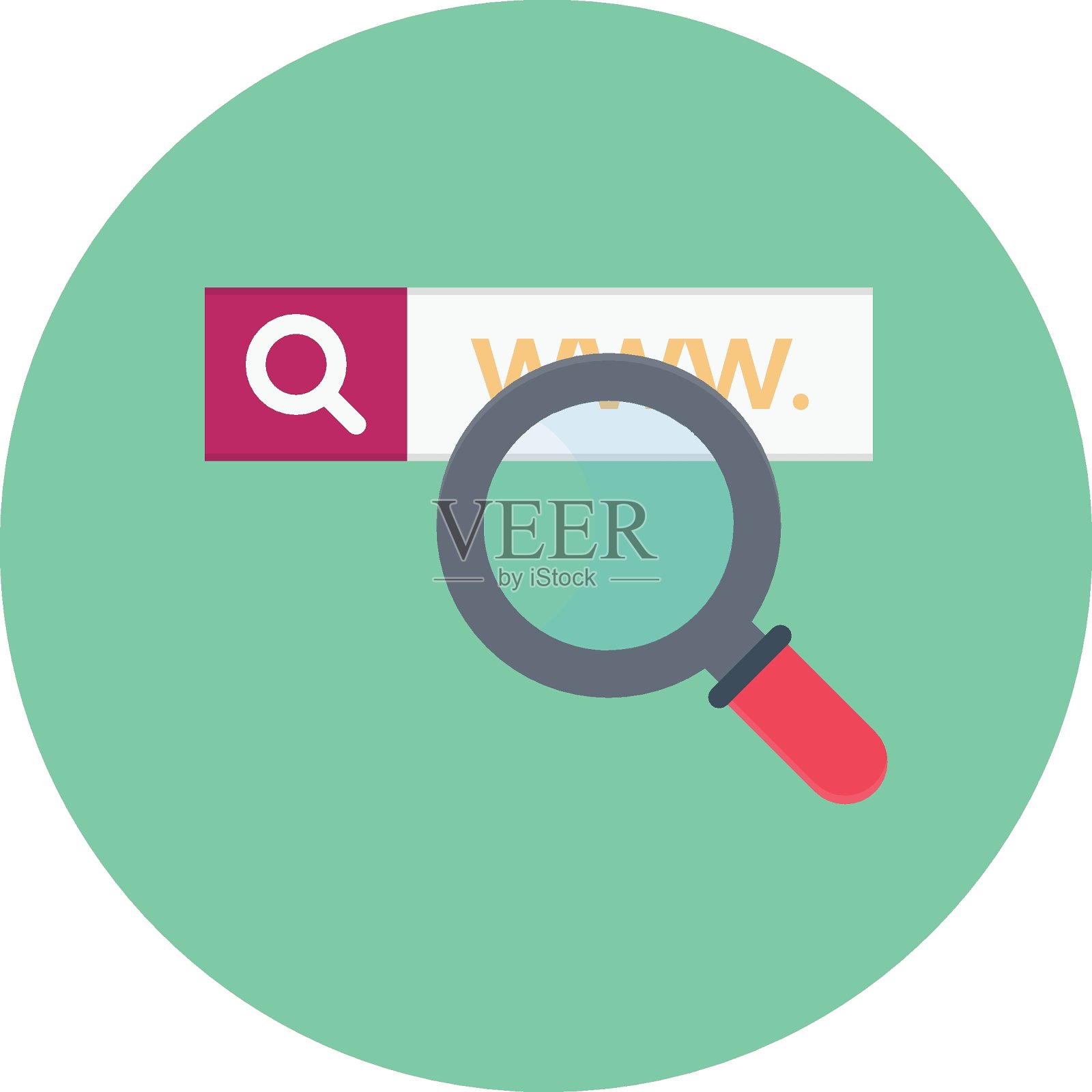 搜索万维网插画图片素材