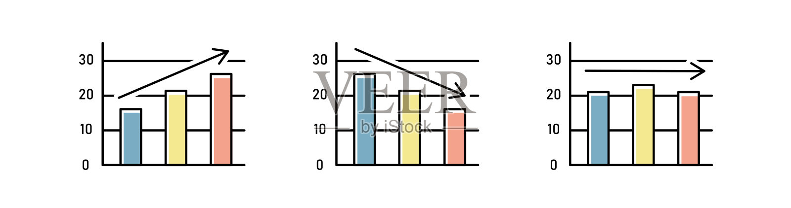 这是一个简单而扁平的商业设计插画图片素材