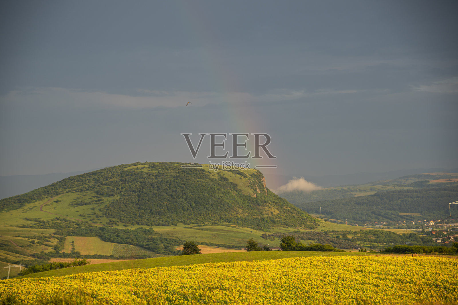 神奇的彩虹照片摄影图片