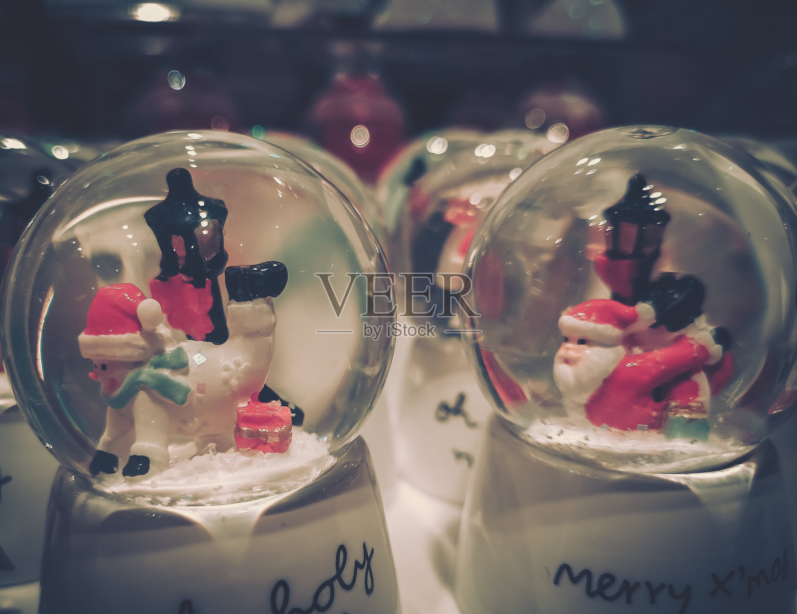 圣诞节的背景;圣诞装饰品照片摄影图片