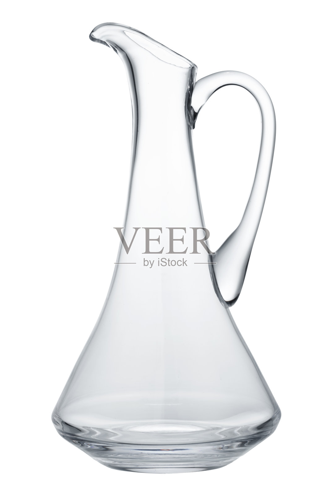 空玻璃罐孤立在白色背景照片摄影图片