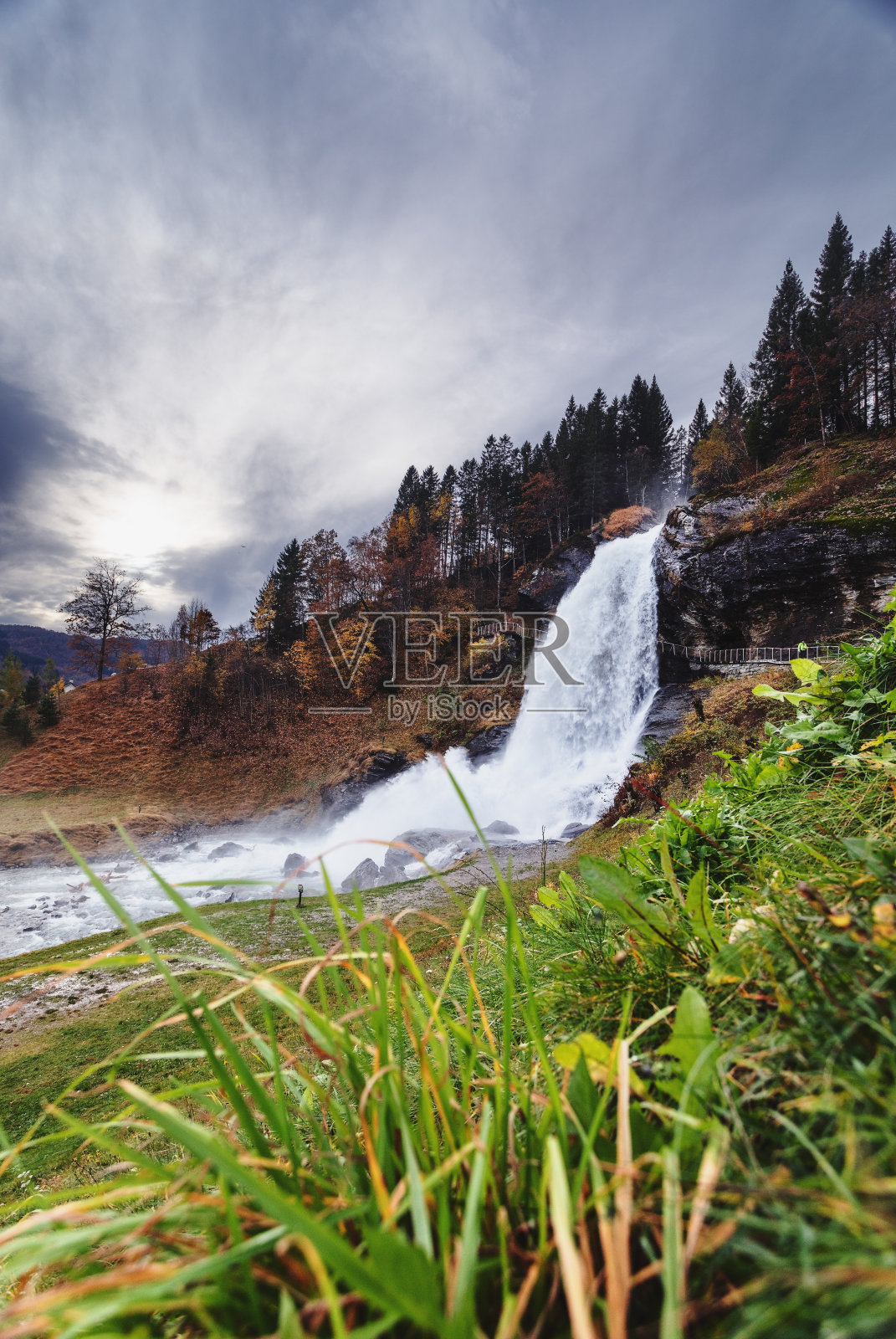 挪威的风景照片摄影图片