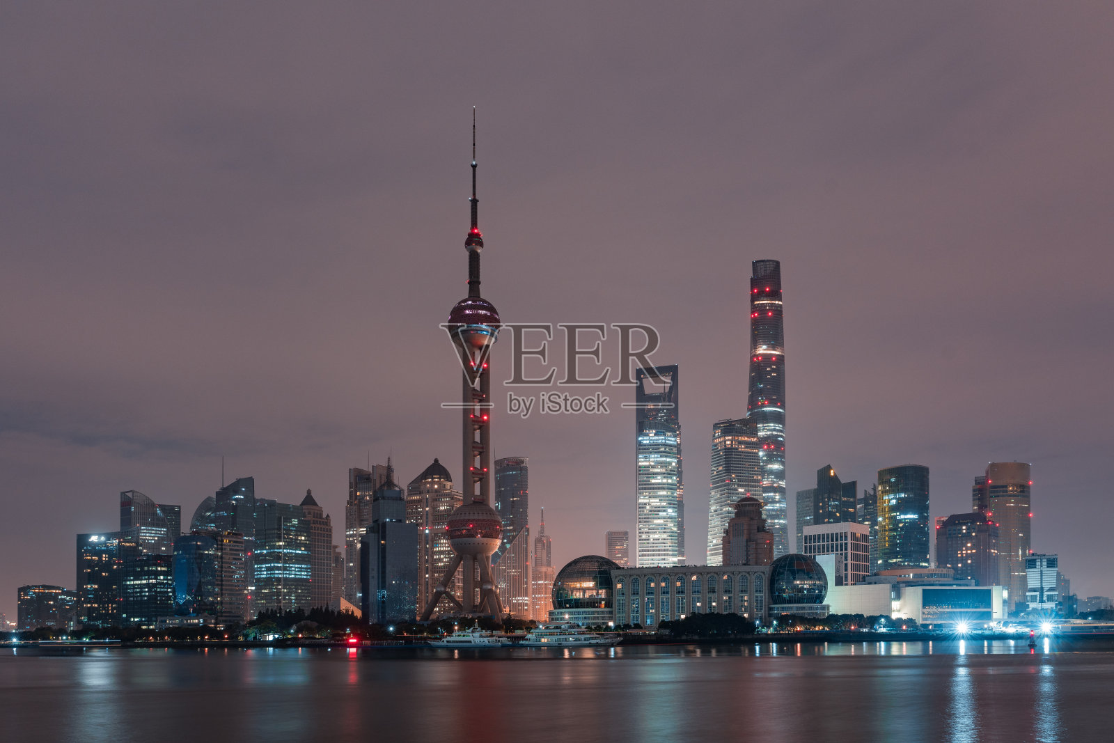 上海夜景照片摄影图片