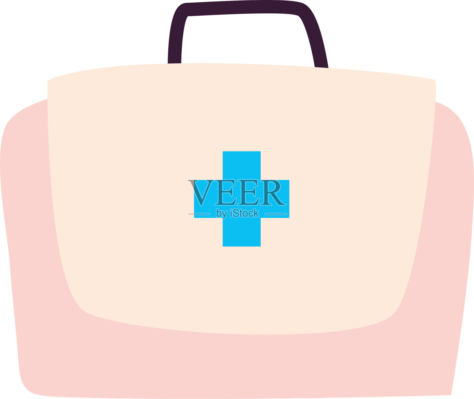 医疗箱平面风格图标设计图标素材