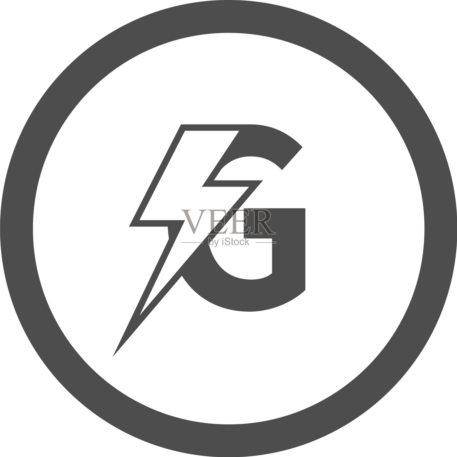 字母g概念标识设计设计元素图片