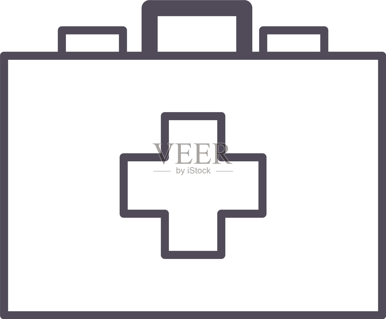 套件与交叉线风格的图标设计图标素材