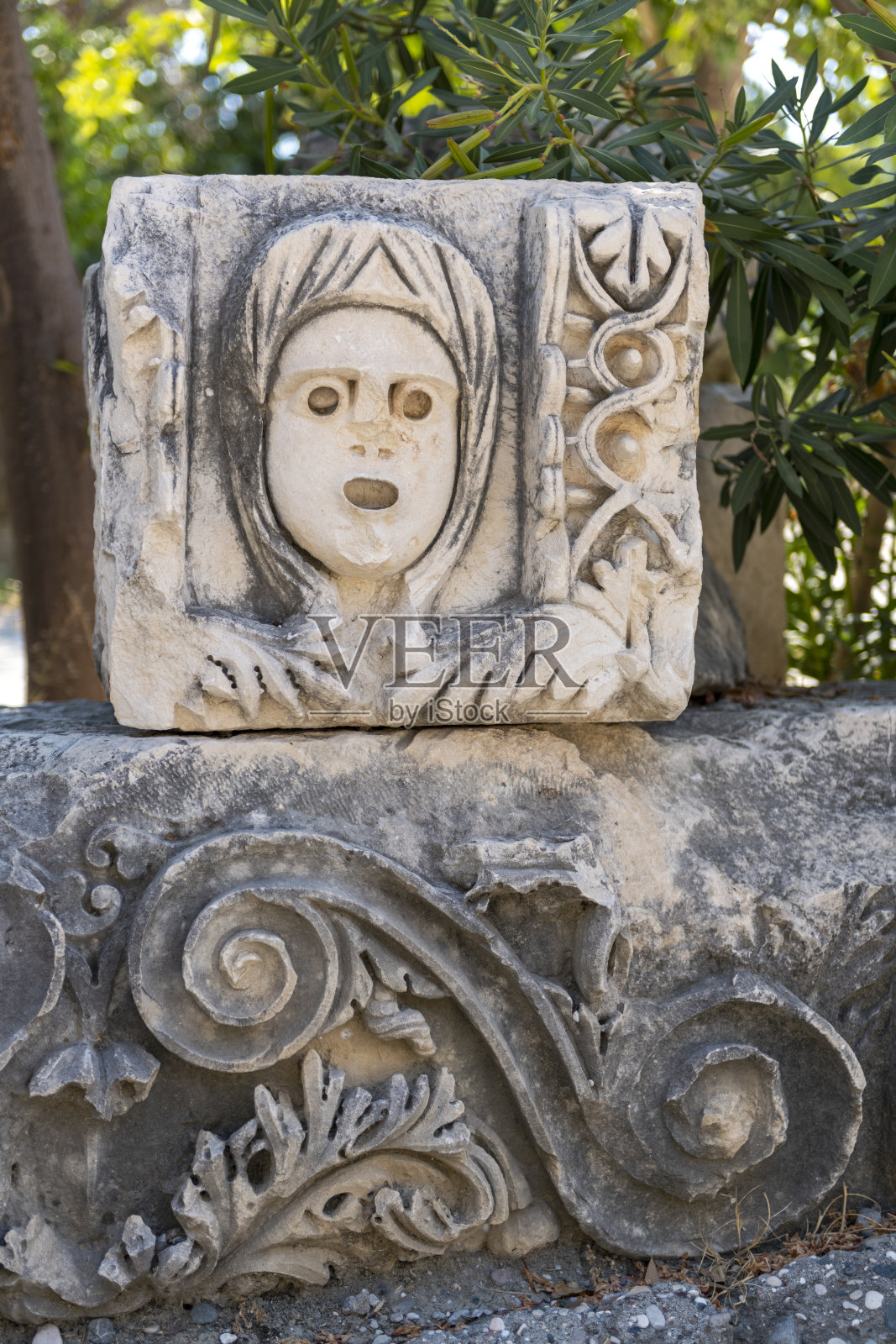 土耳其安塔利亚的迈拉古城。照片摄影图片