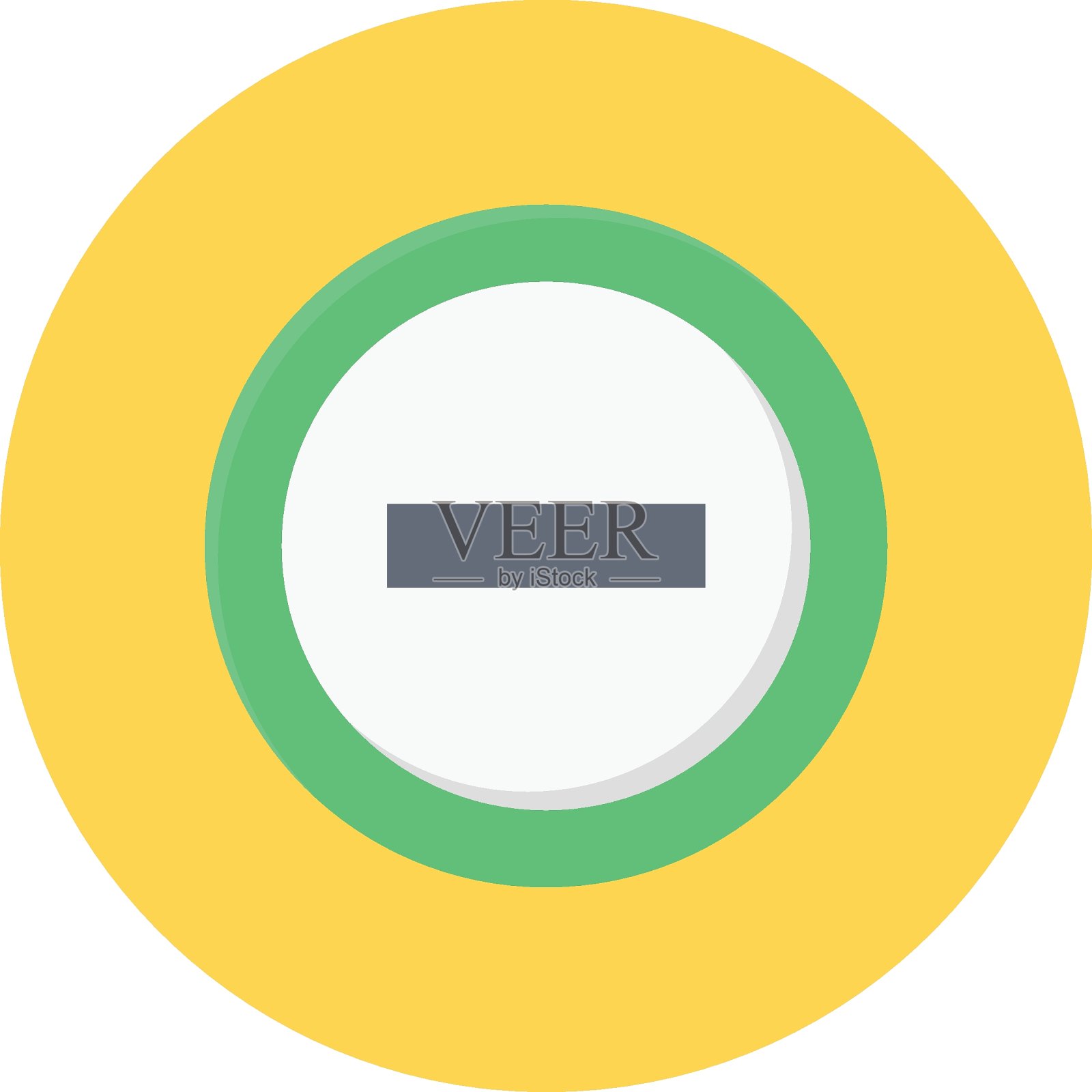 带有圆形图标的人设计元素图片