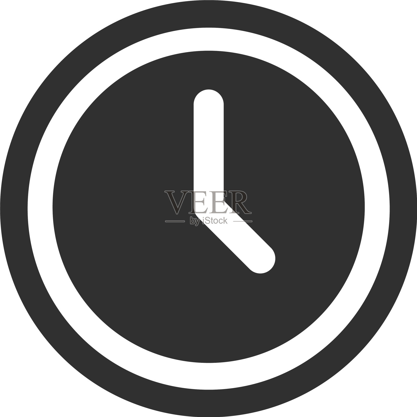 时钟-时间图标设计模板图标素材