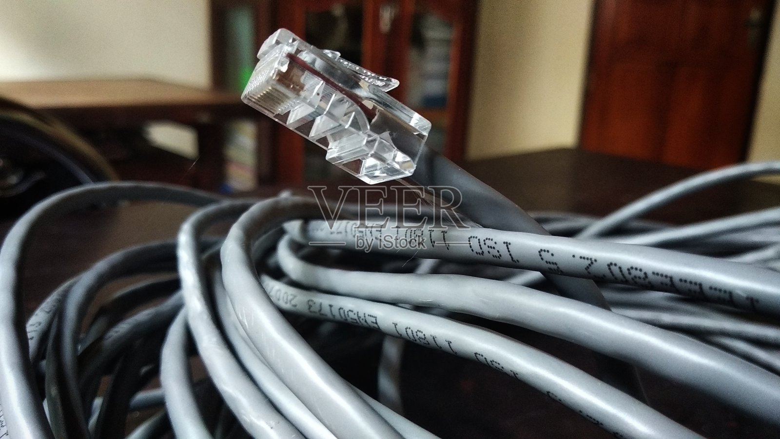 UTP 电缆照片摄影图片