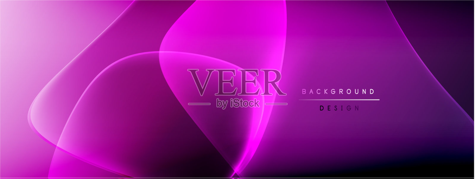 摘要背景-液体气泡的形状插画图片素材