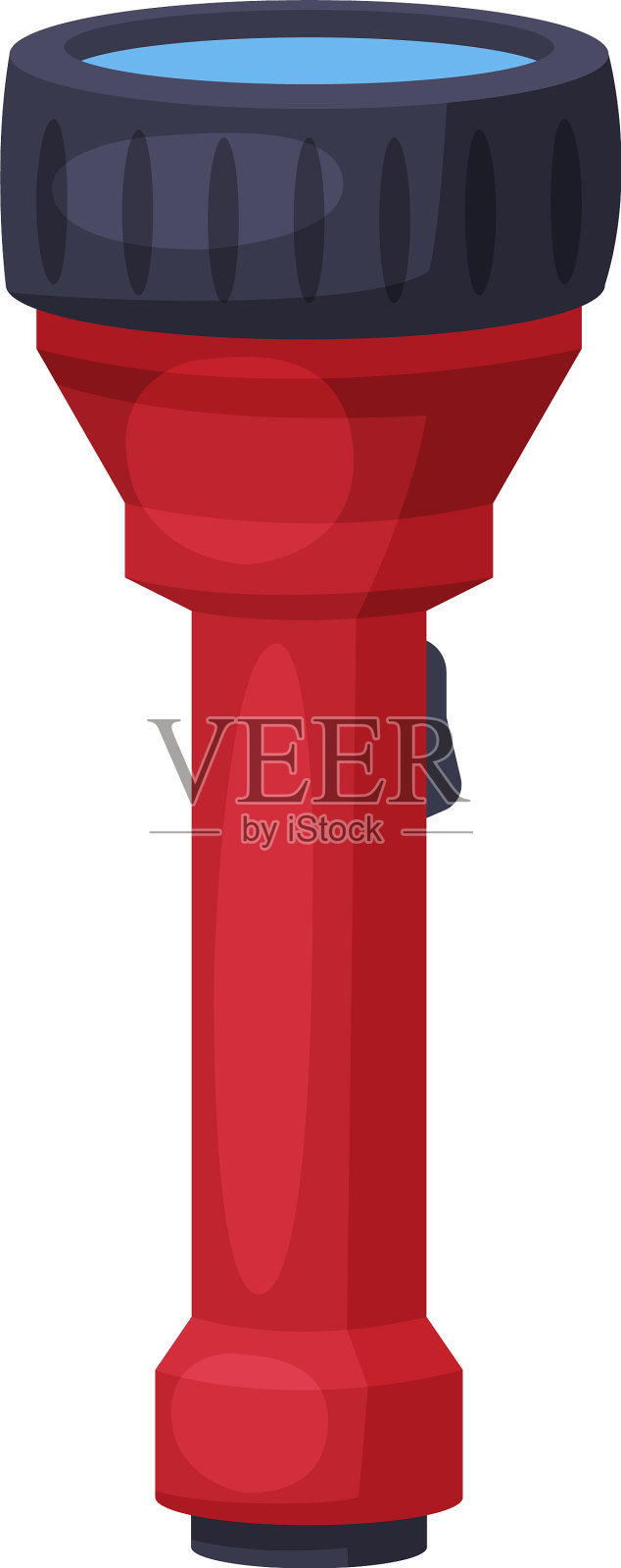 红色手电筒第一急救箱设备设计元素图片