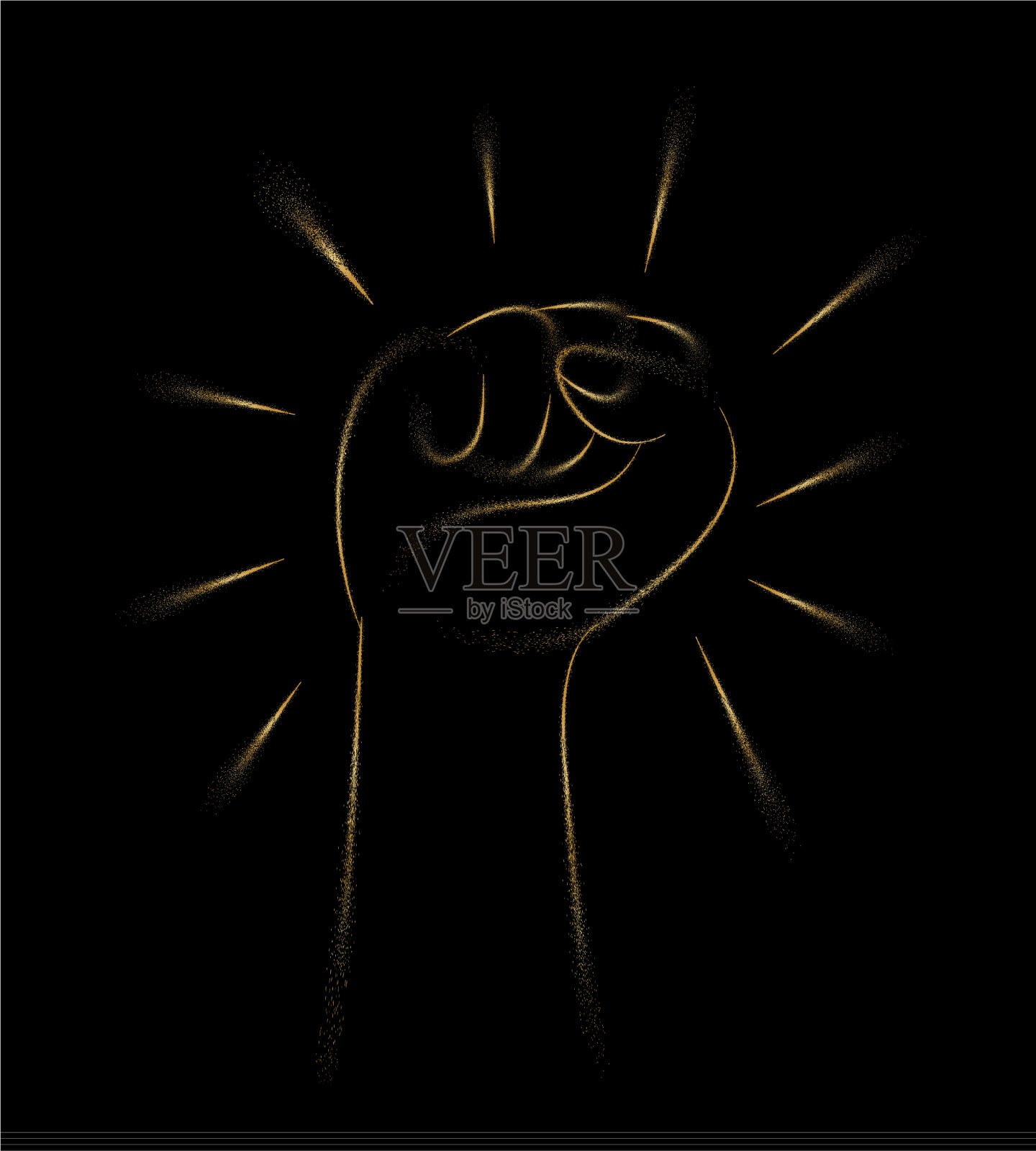 国际青年日8月12日线条艺术插画图片素材