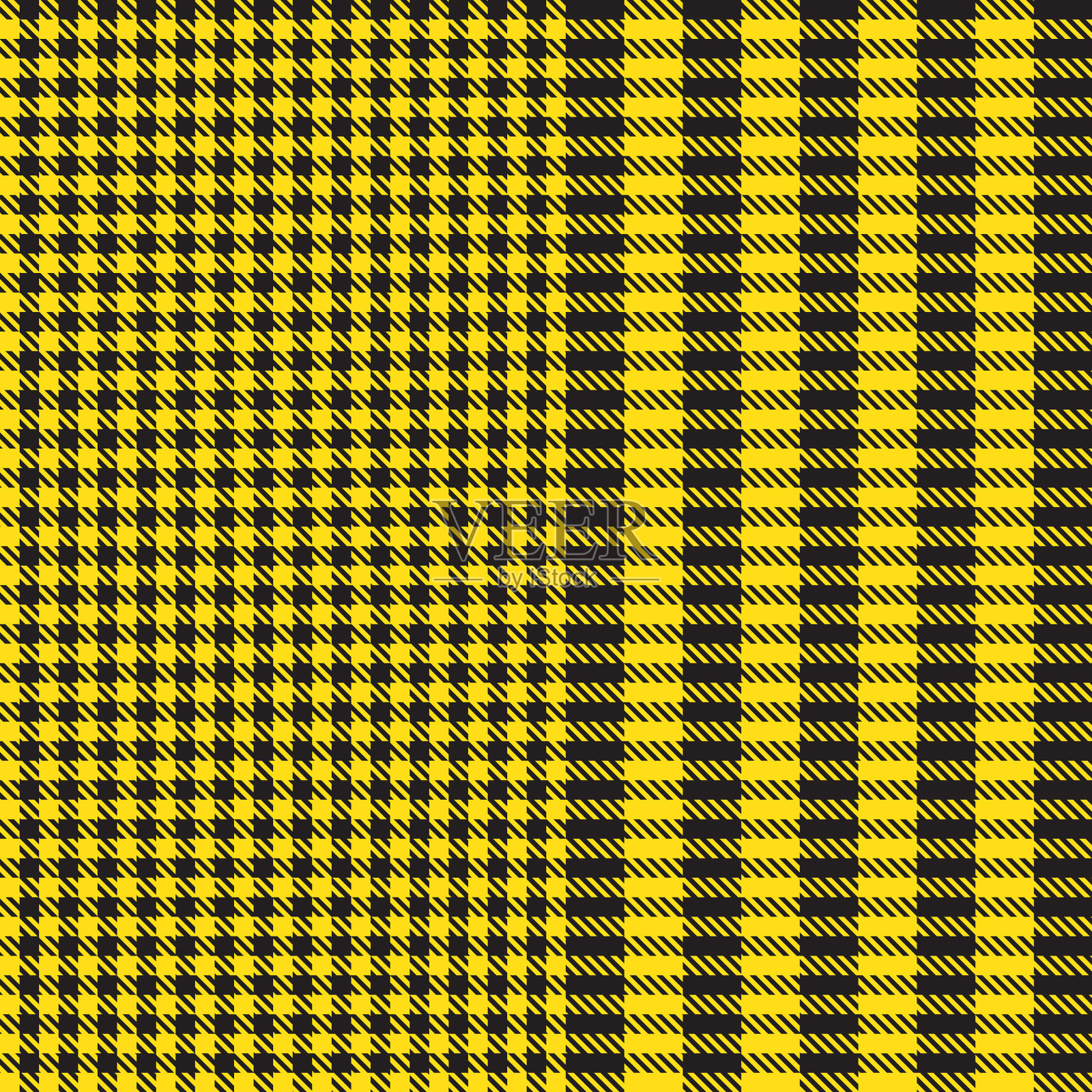 黄色格纹纹理无缝图案插画图片素材