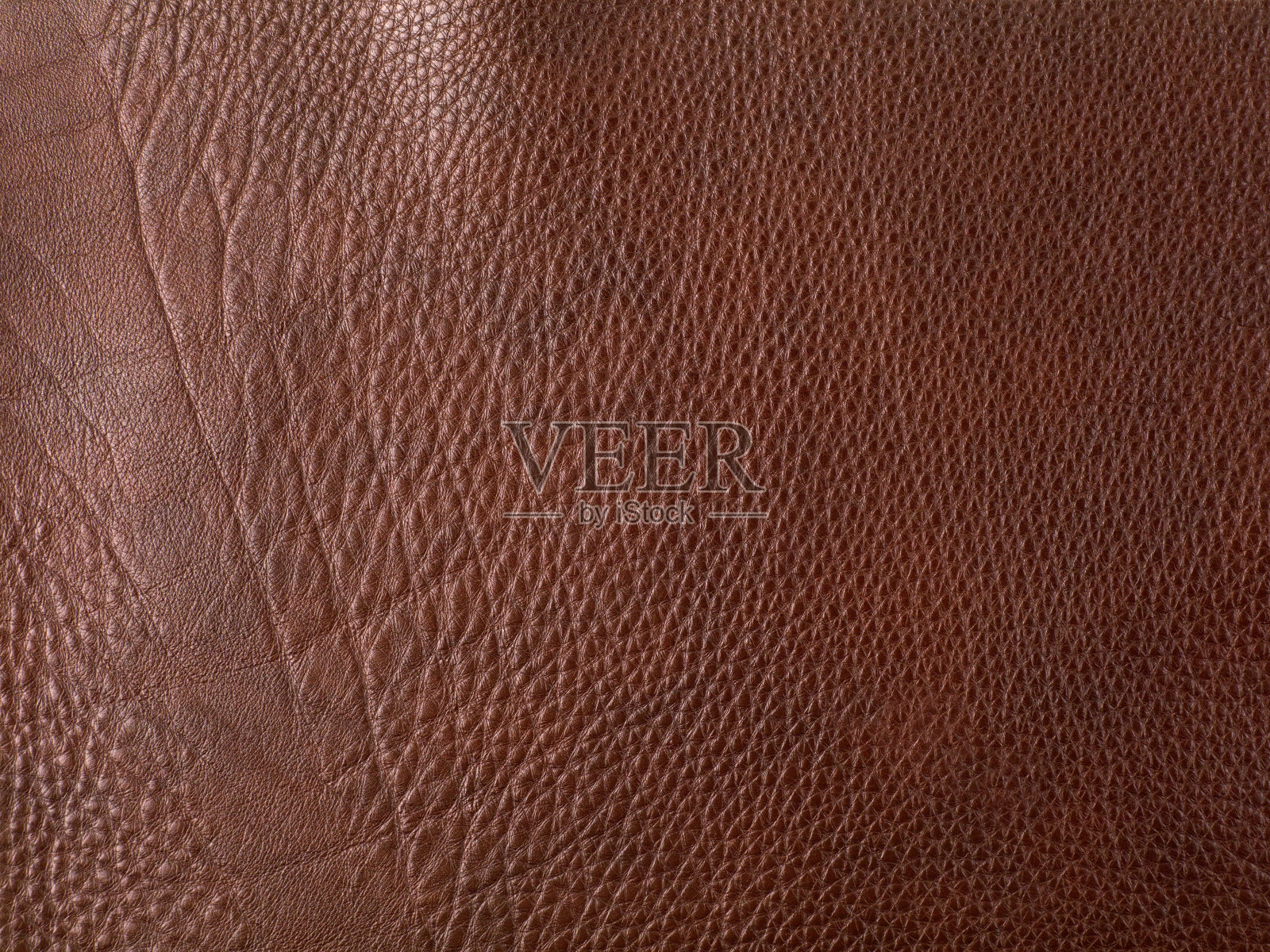 深棕色的牛皮革纹理背景照片摄影图片