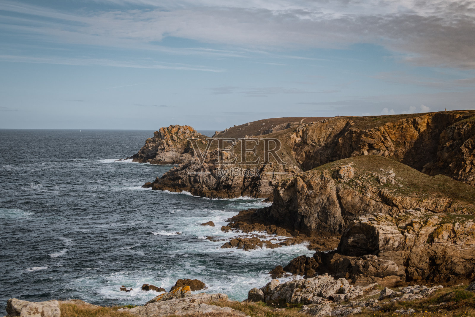 法国的峭壁照片摄影图片
