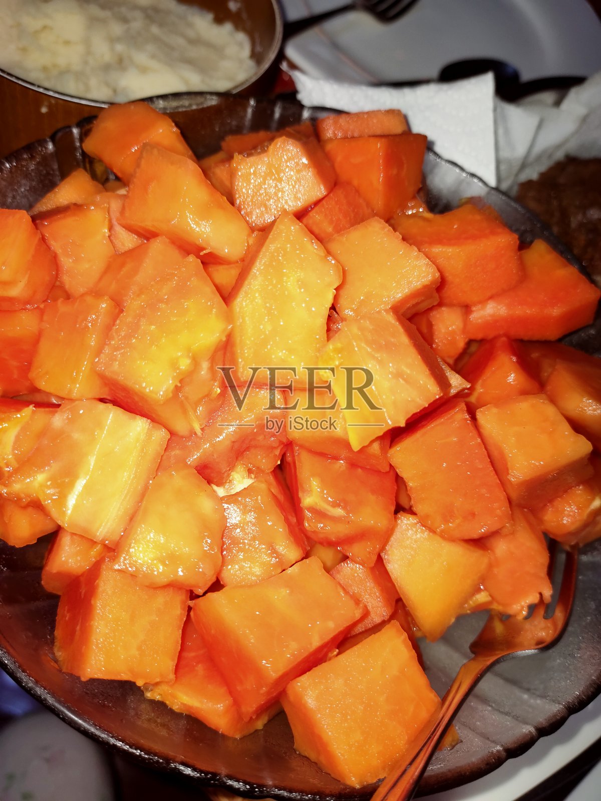 甜木瓜照片摄影图片