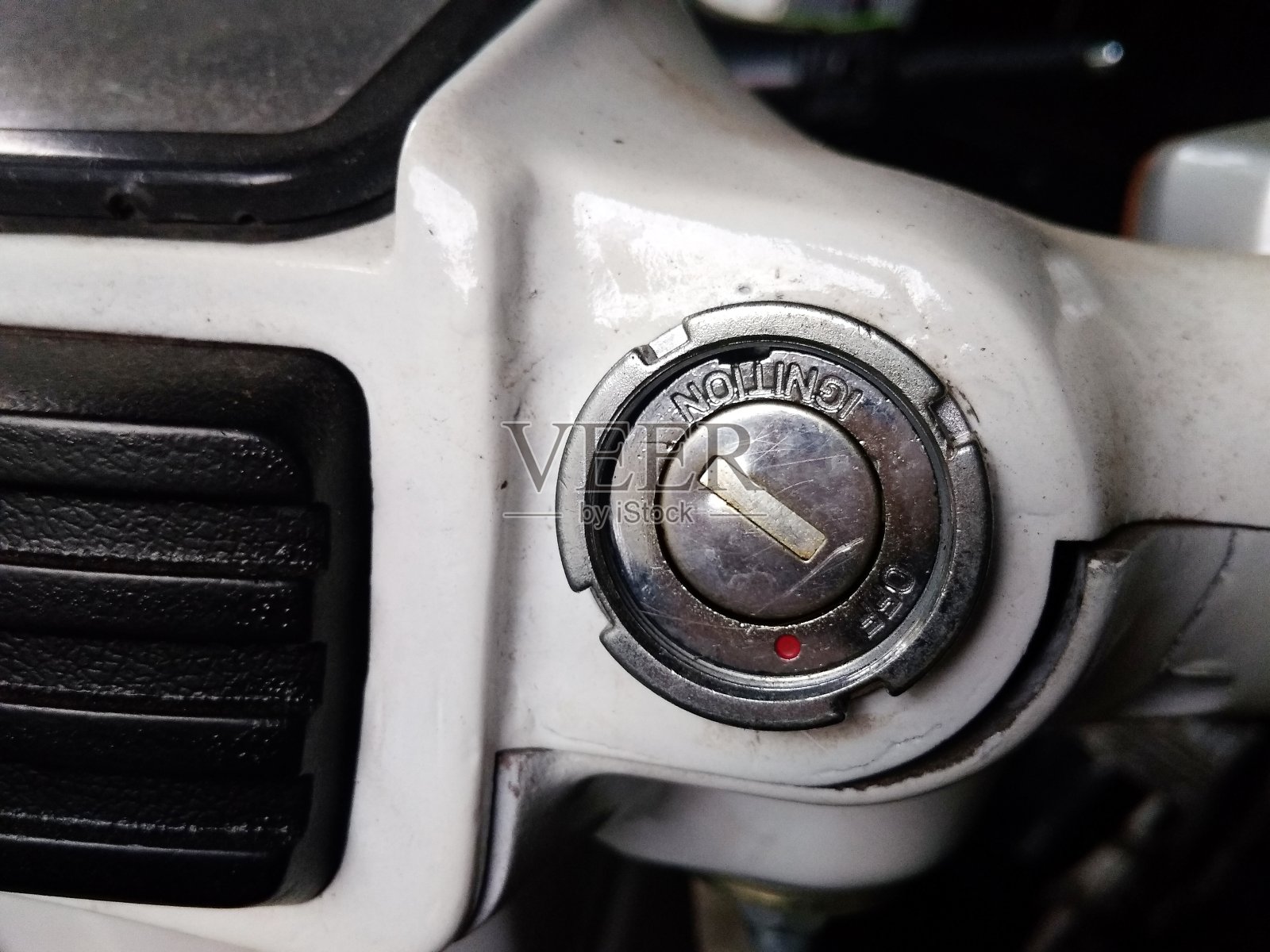 摩托车钥匙孔设计照片摄影图片