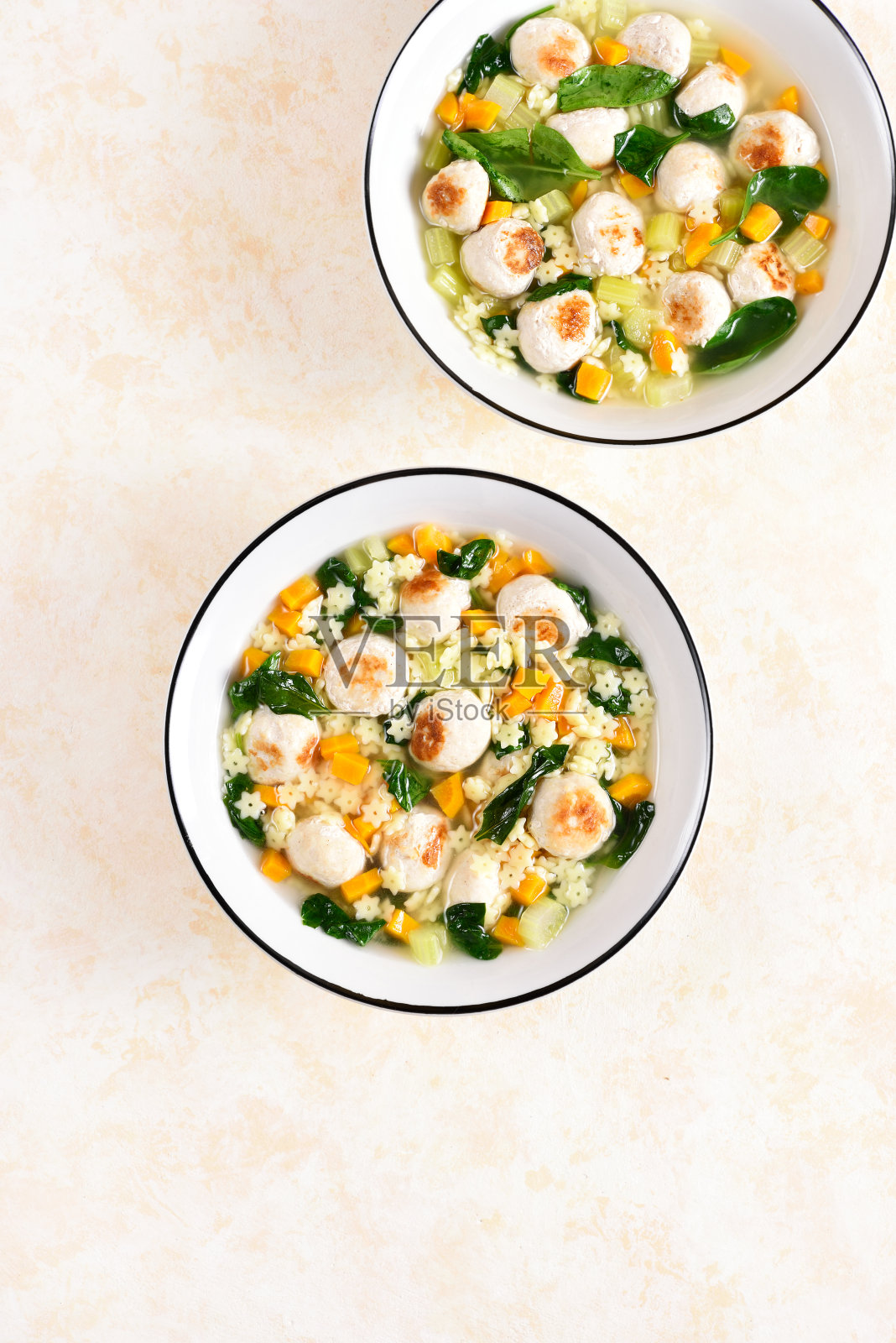 意大利的婚礼汤照片摄影图片