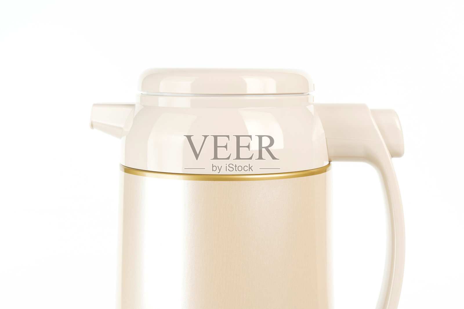 白底热水瓶照片摄影图片