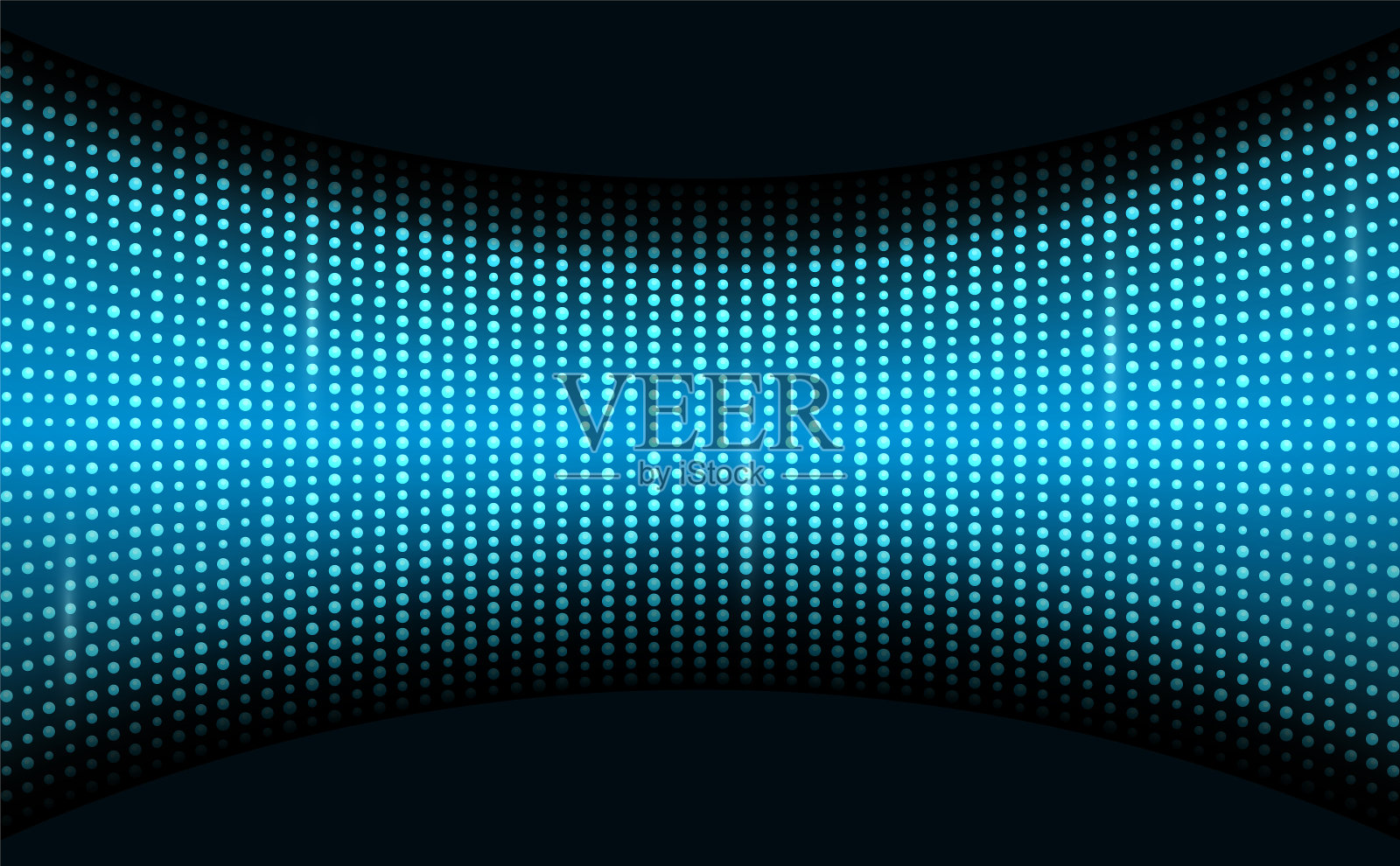 Led显示屏投影屏幕明亮插画图片素材