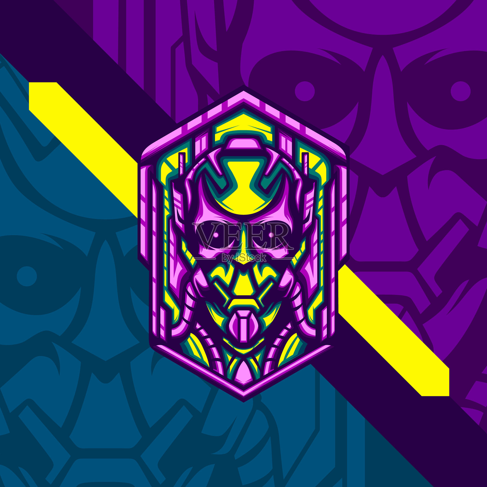 新的cyborg生活插画图片素材