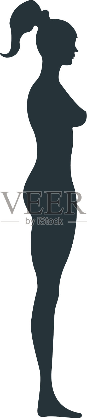 女性的人性使人女性观的一面插画图片素材