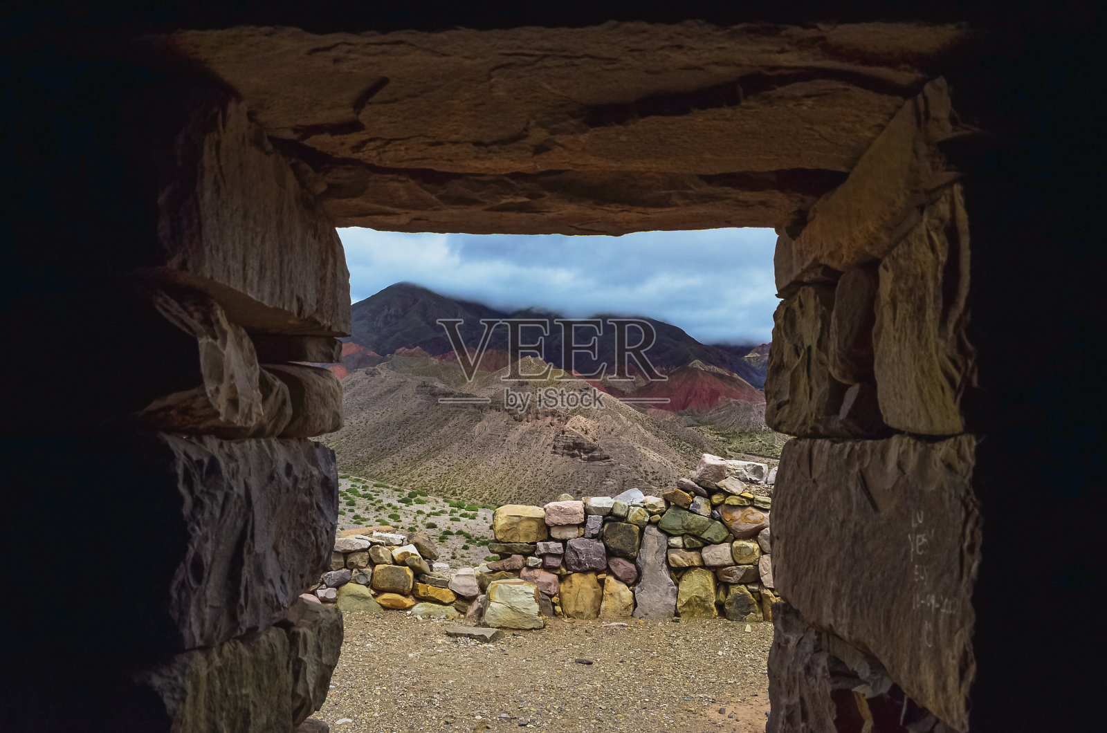 考古遗址普卡拉的蒂尔卡拉在Jujuy -阿根廷照片摄影图片