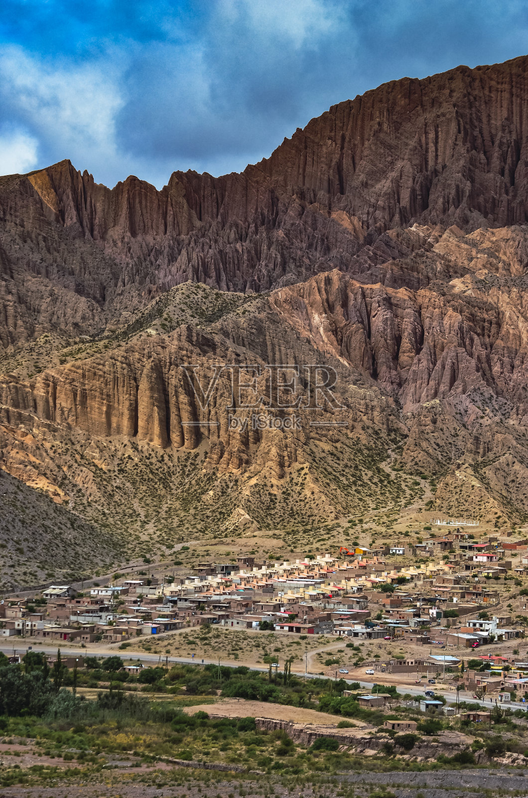 阿根廷Jujuy的蒂尔卡拉的Pucara景观照片摄影图片