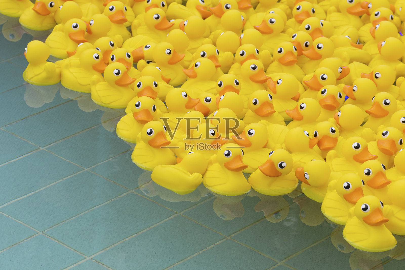 黄色的玩具鸭子照片摄影图片