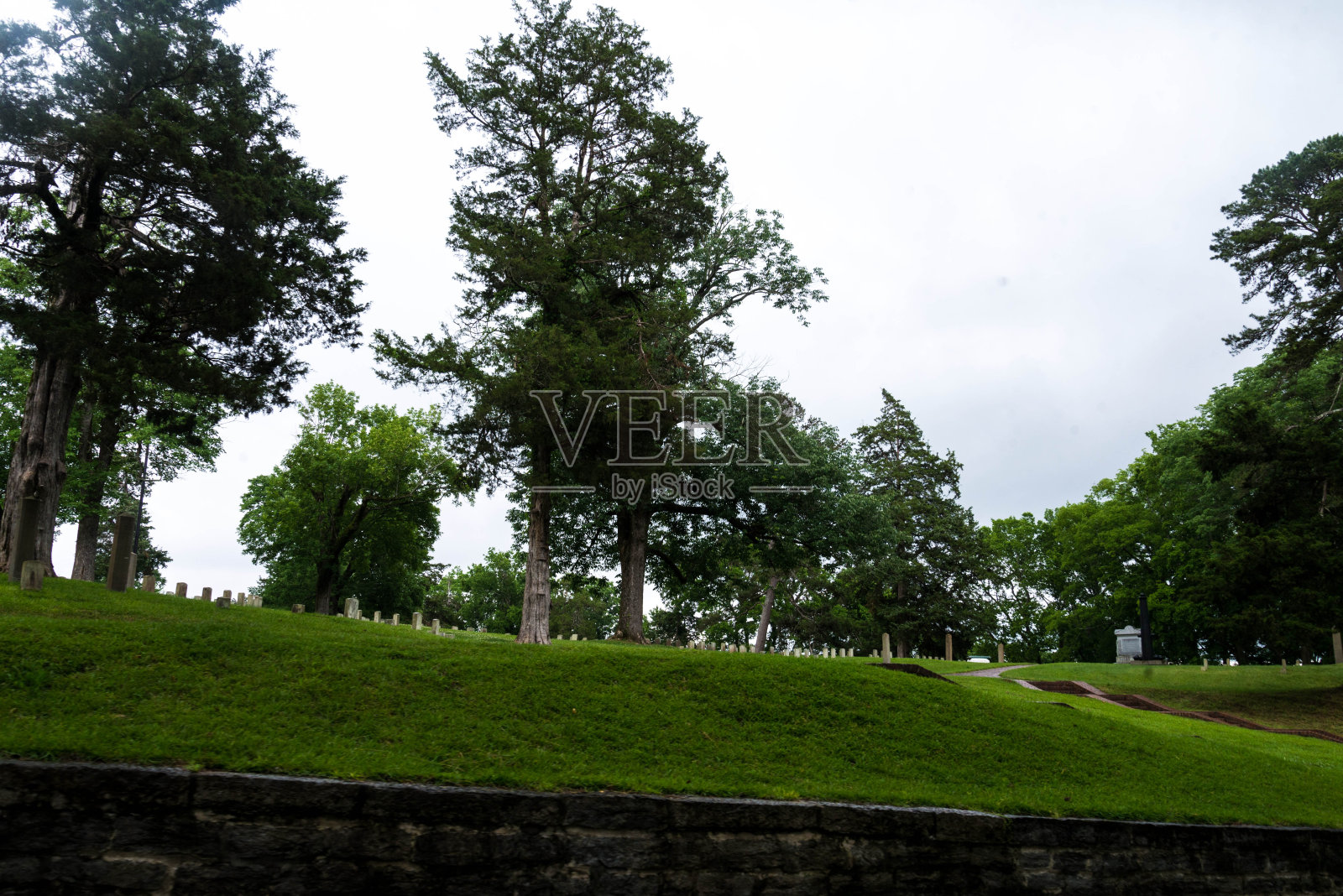 田纳西州的夏伊洛公墓照片摄影图片