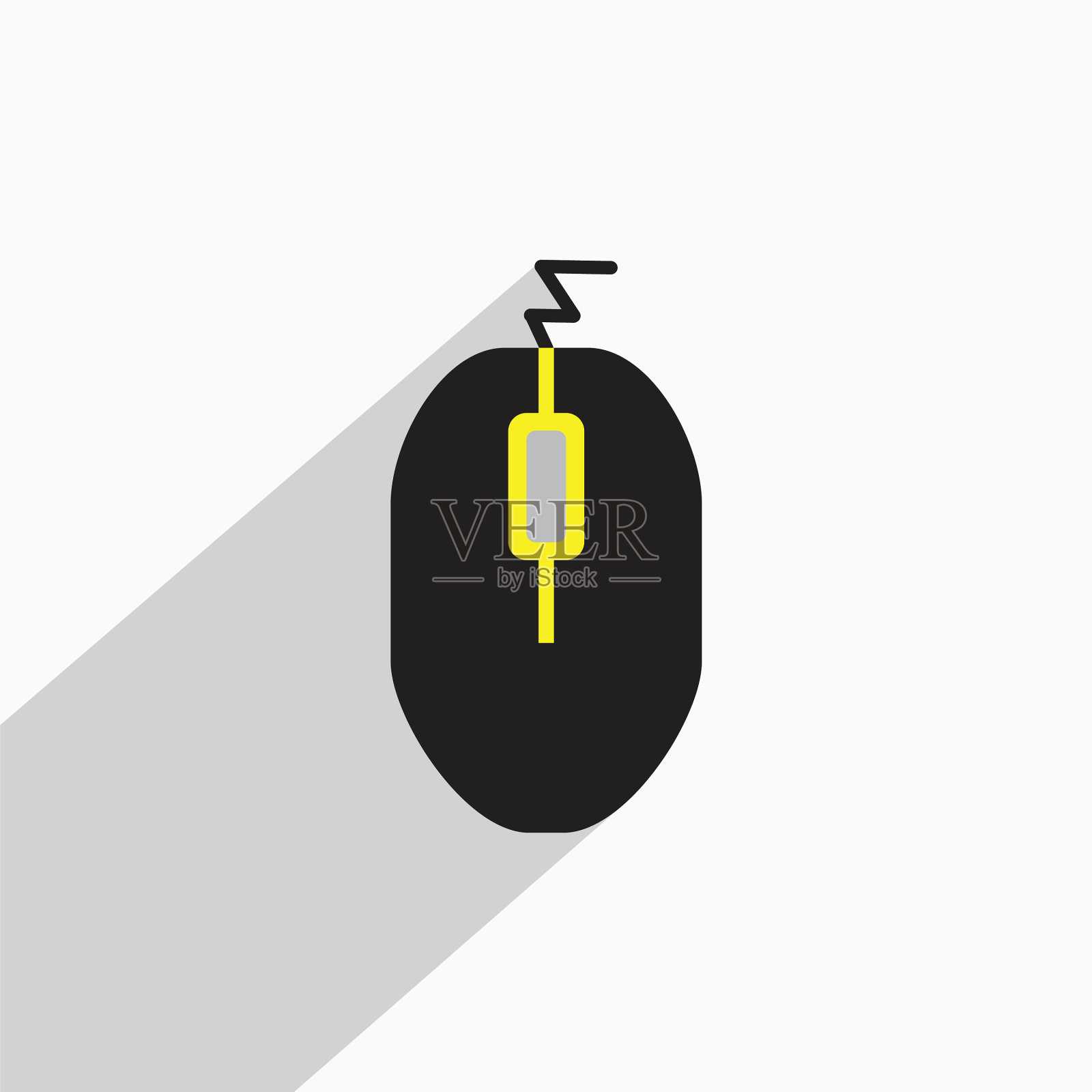 鼠标电脑或图标插画图片素材