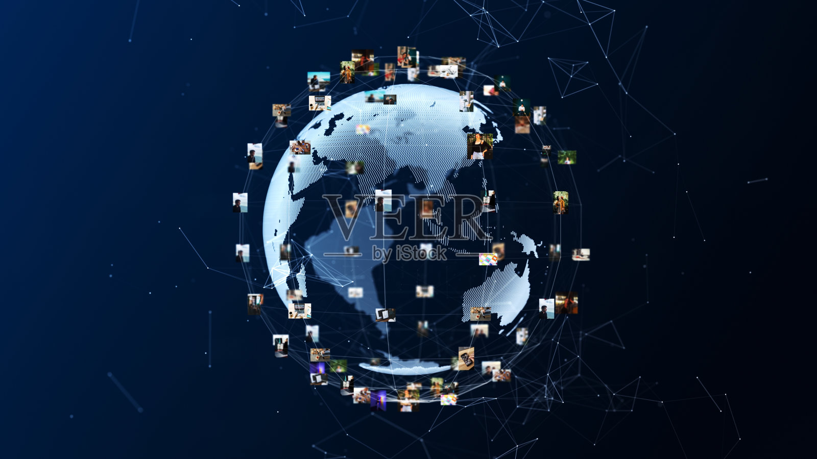 网络和社交世界照片摄影图片