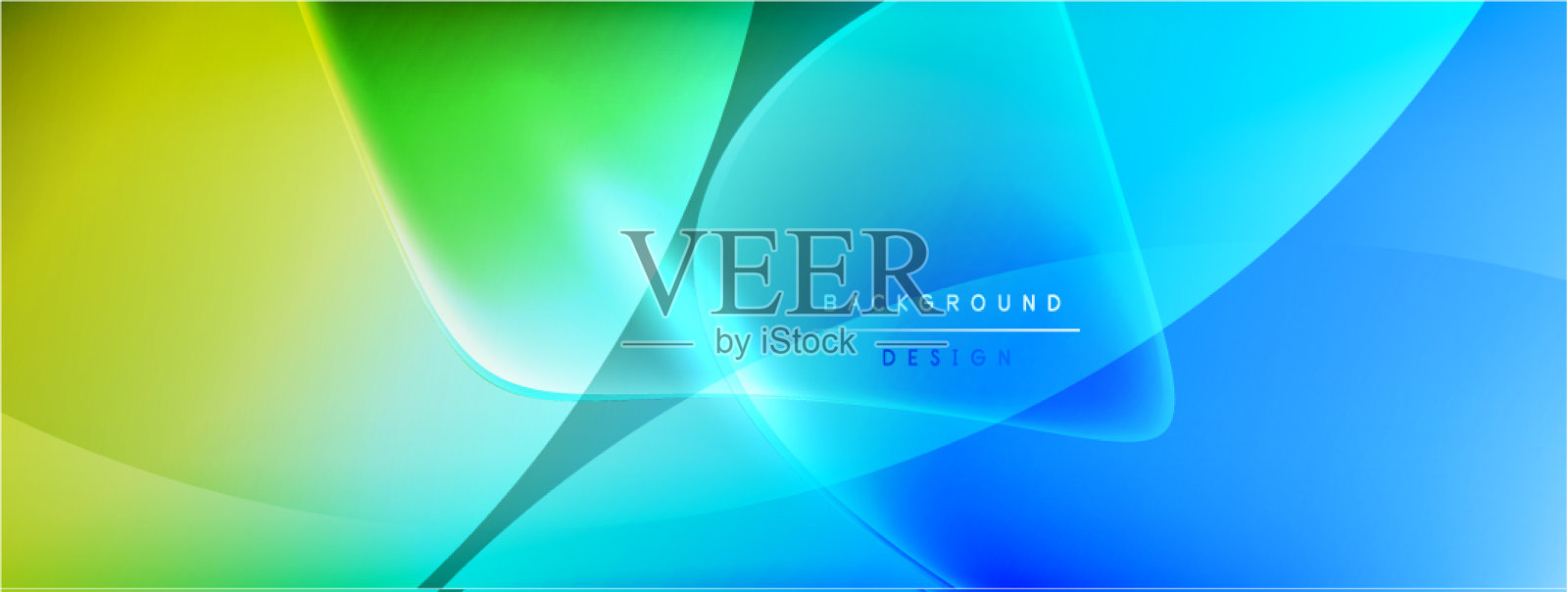 摘要背景-液体气泡的形状插画图片素材