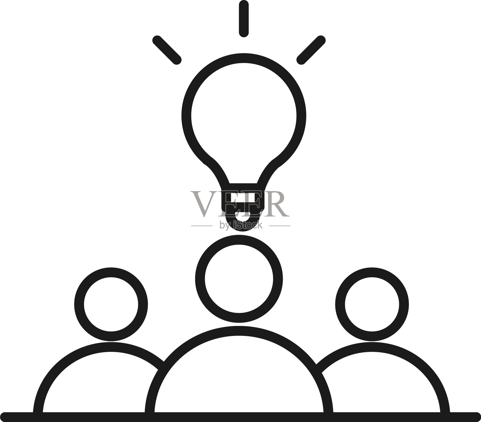 业务人员团队解决方案工作管理设计元素图片