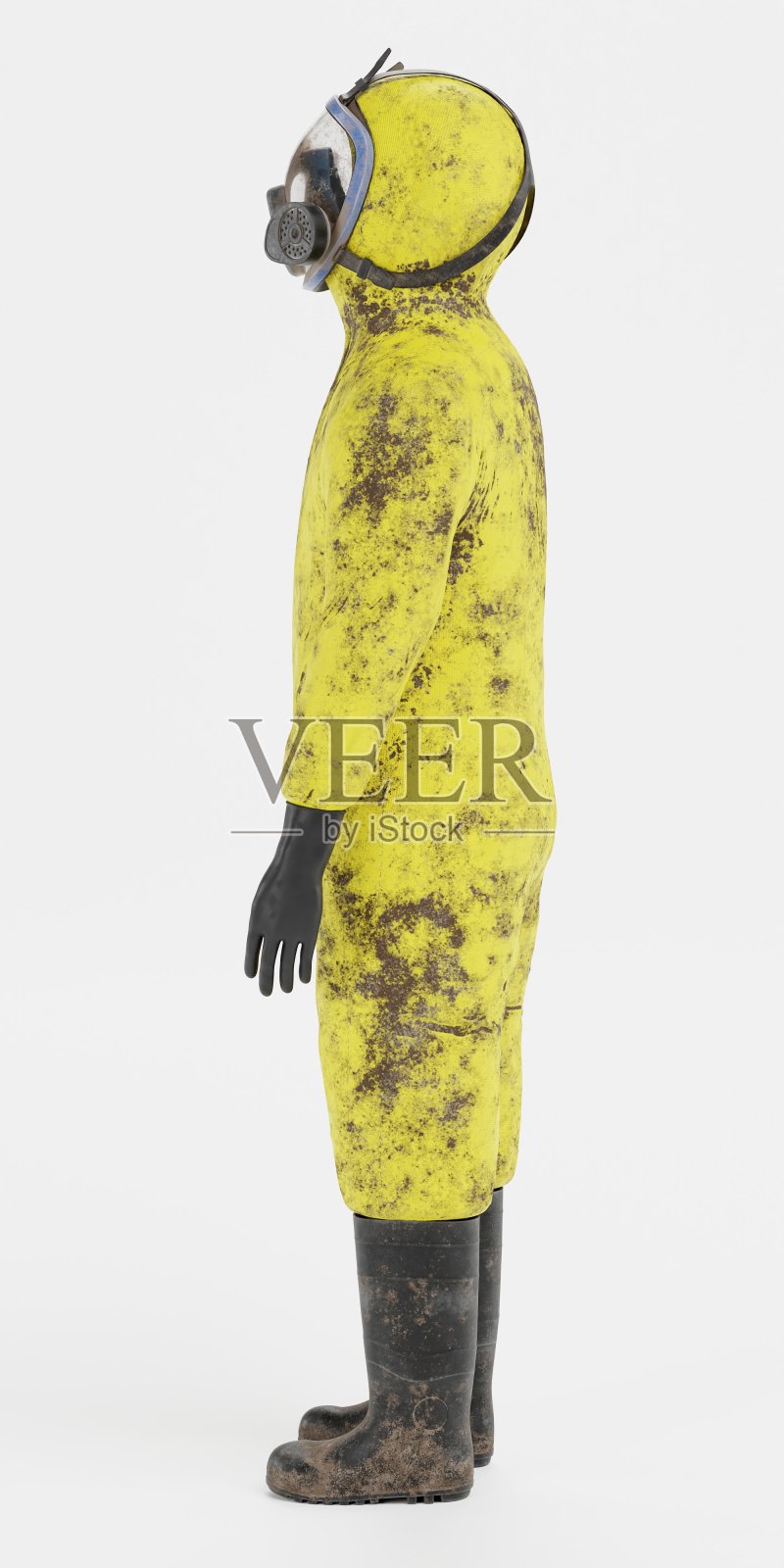 防护服的逼真3D渲染照片摄影图片