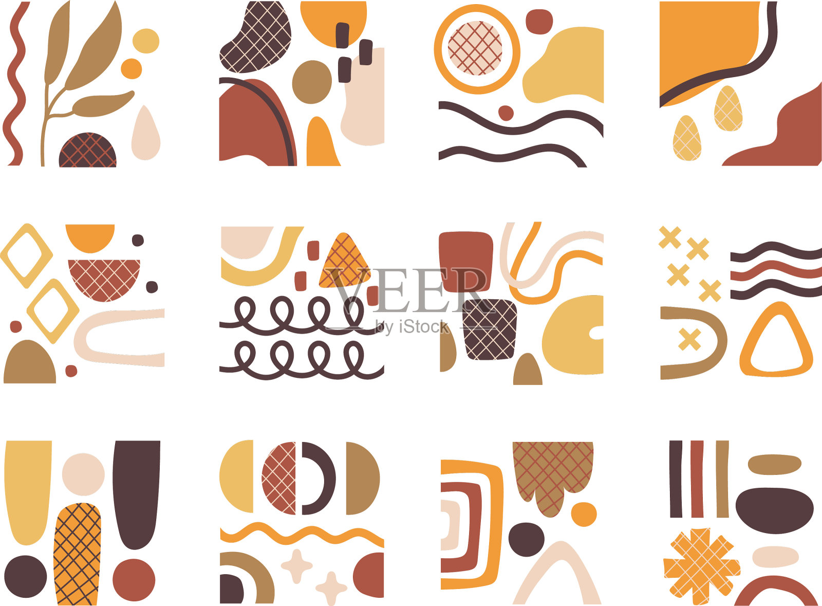 捆绑当代艺术作品设置图标图标素材