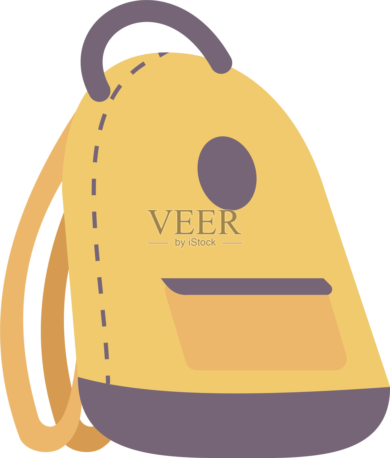 背包半平面RGB颜色设计元素图片