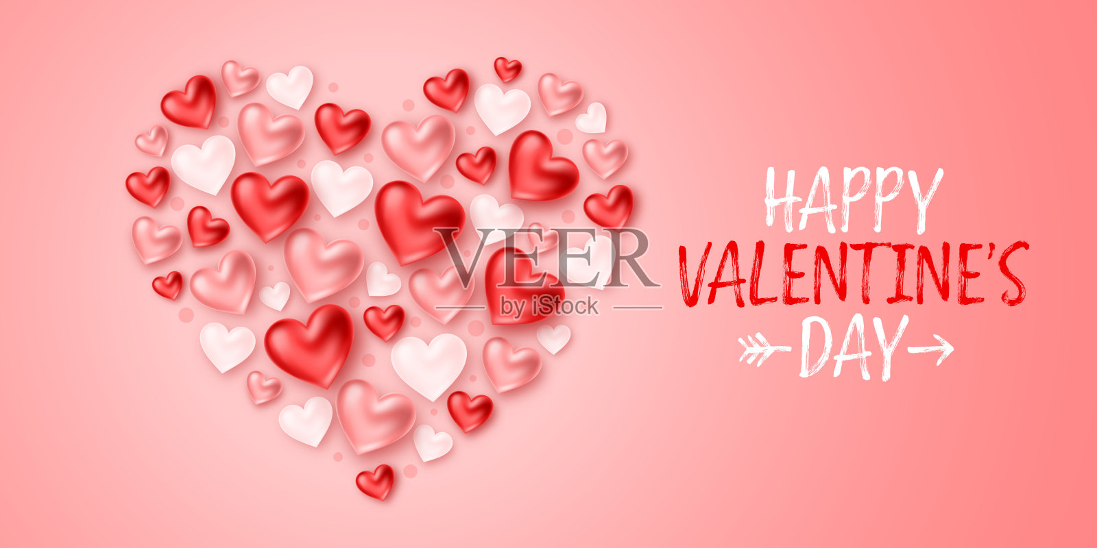 情人节贺卡插画图片素材