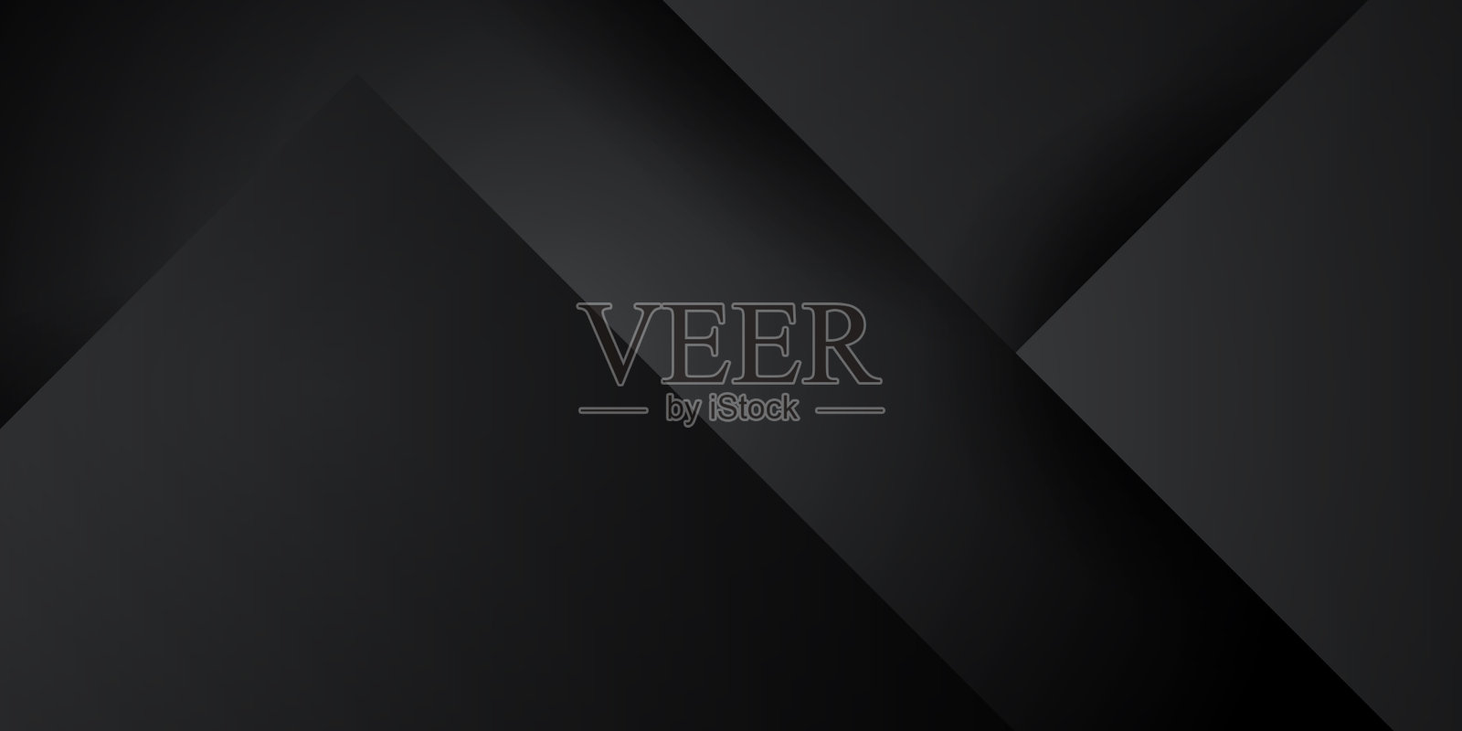 黑色抽象的企业背景。数字抽象几何矢量设计。深色插图，黑色矩形重叠技术背景插画图片素材