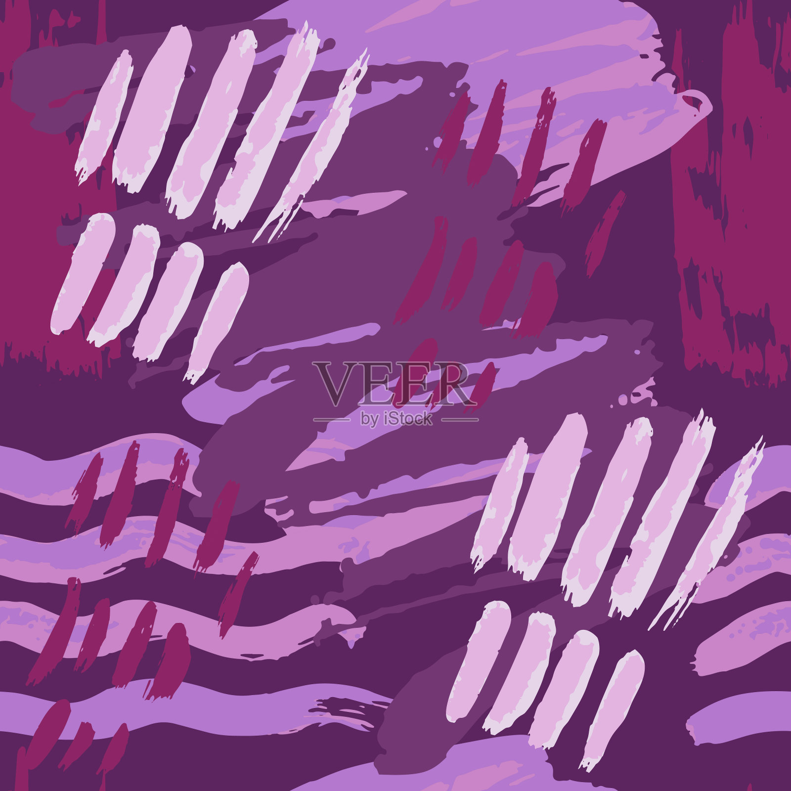 抽象创意无缝图案插画图片素材