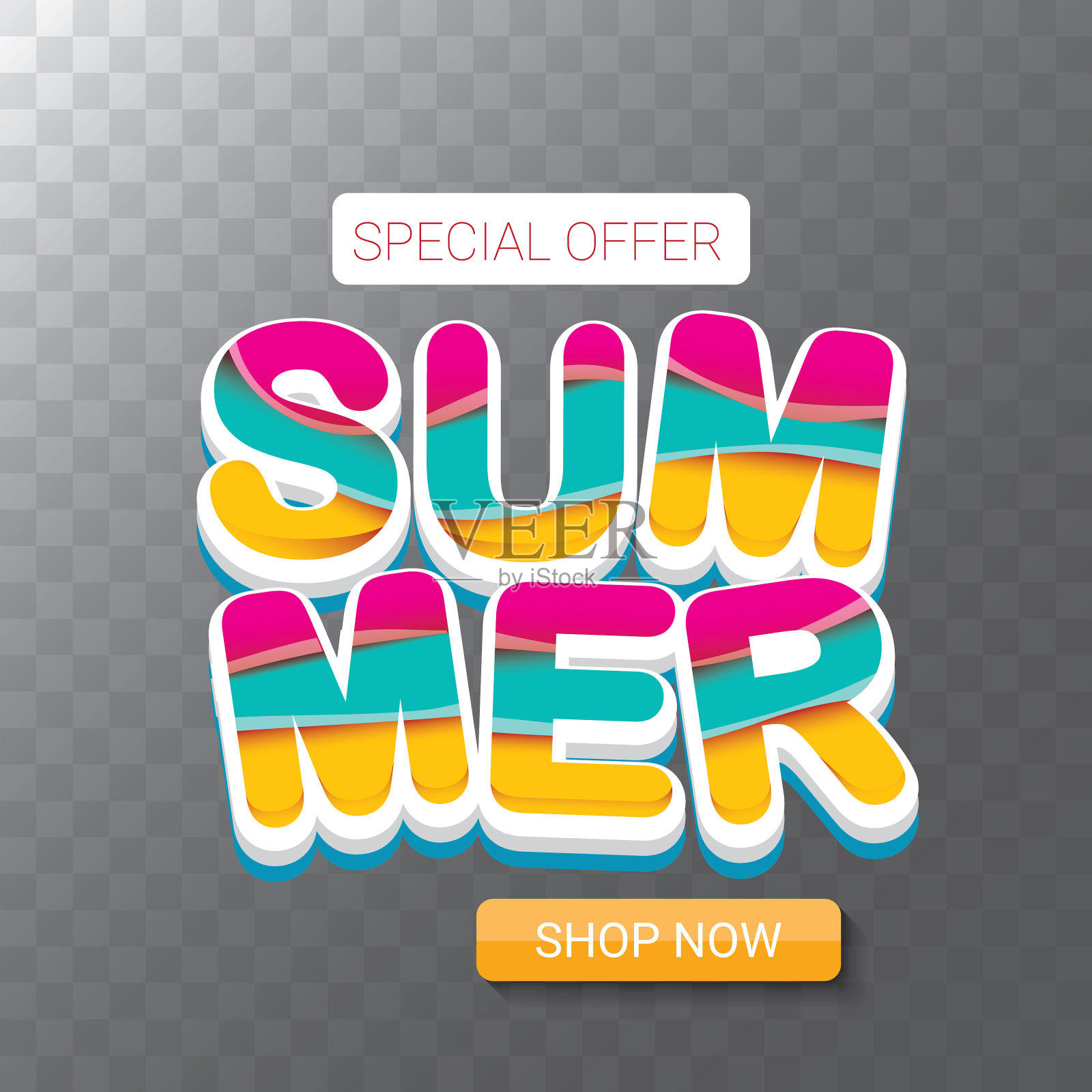 夏季销售现代设计模板网插画图片素材