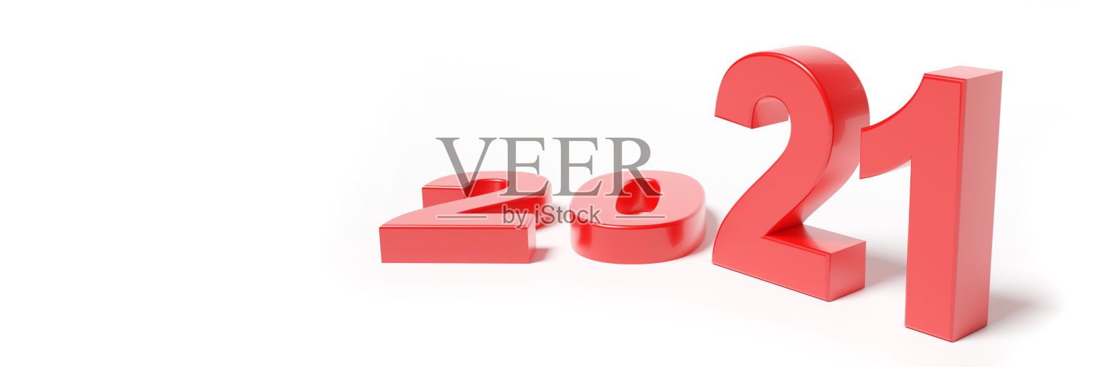 新年快乐背景。从2021年开始。三维演示照片摄影图片