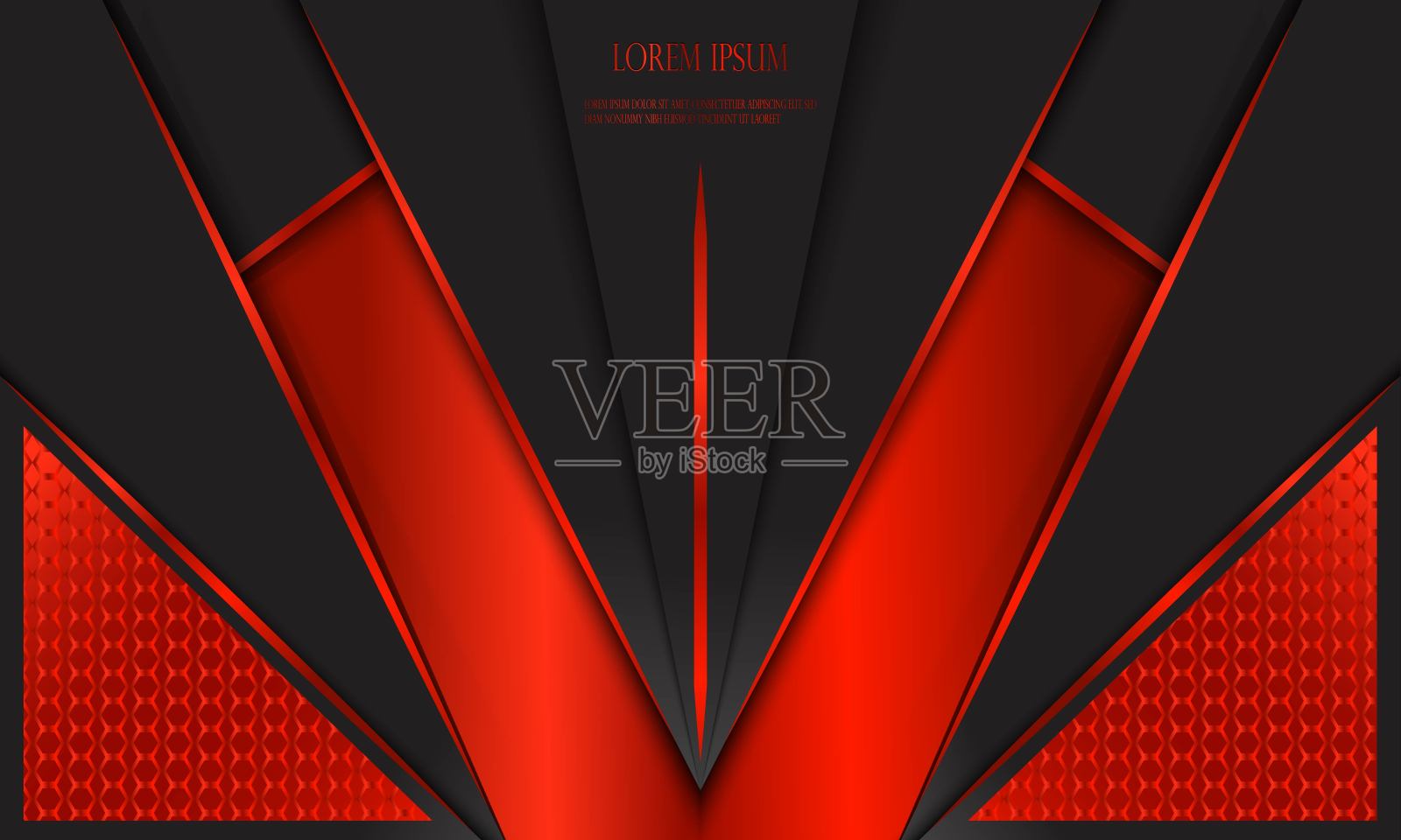 高档豪华的深红色背景插画图片素材