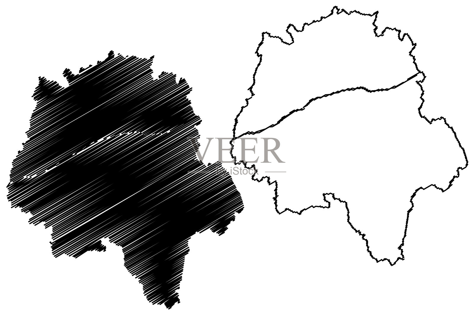 法国，法兰西共和国插画图片素材