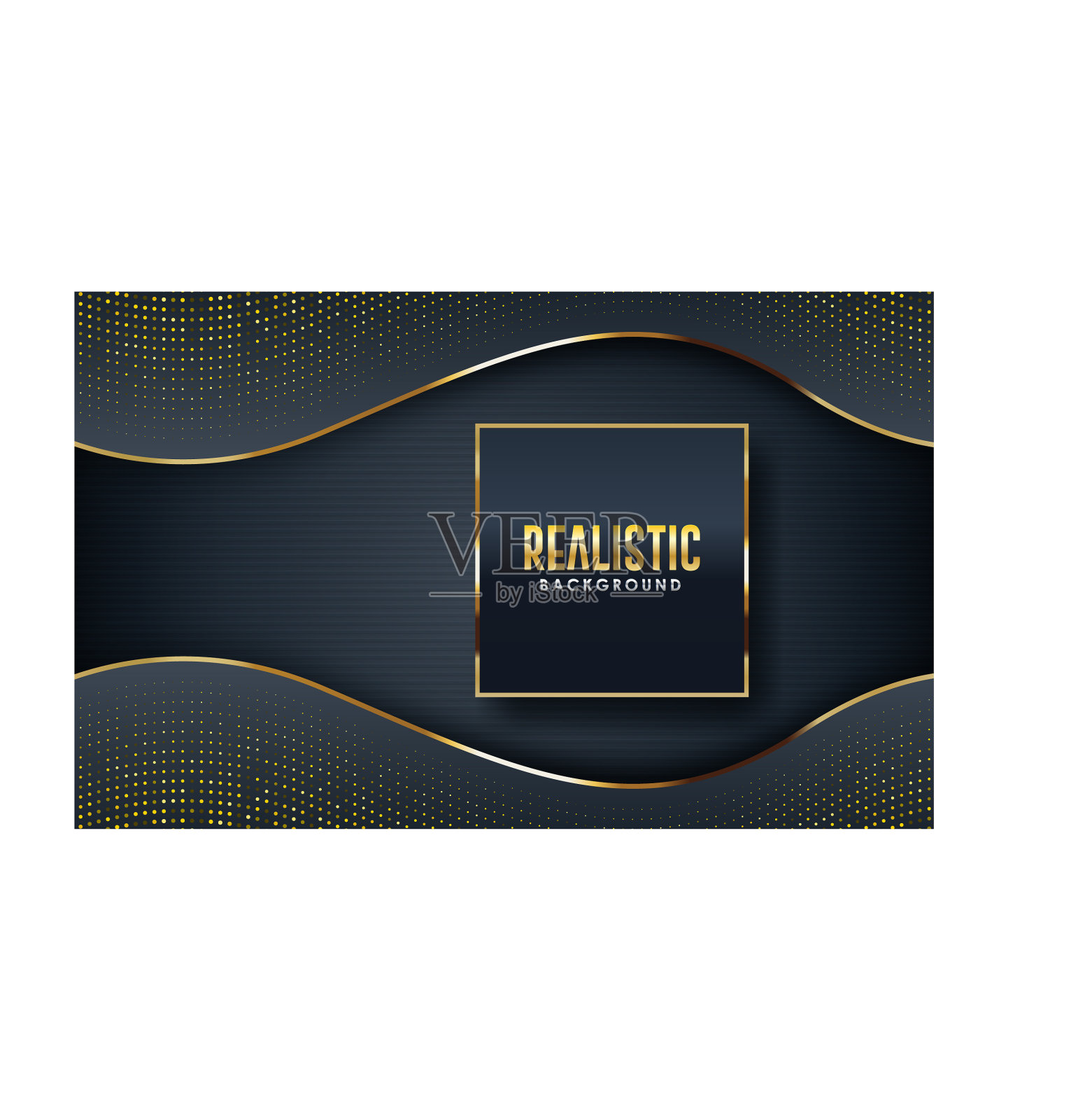 深色抽象背景与黑色重叠插画图片素材