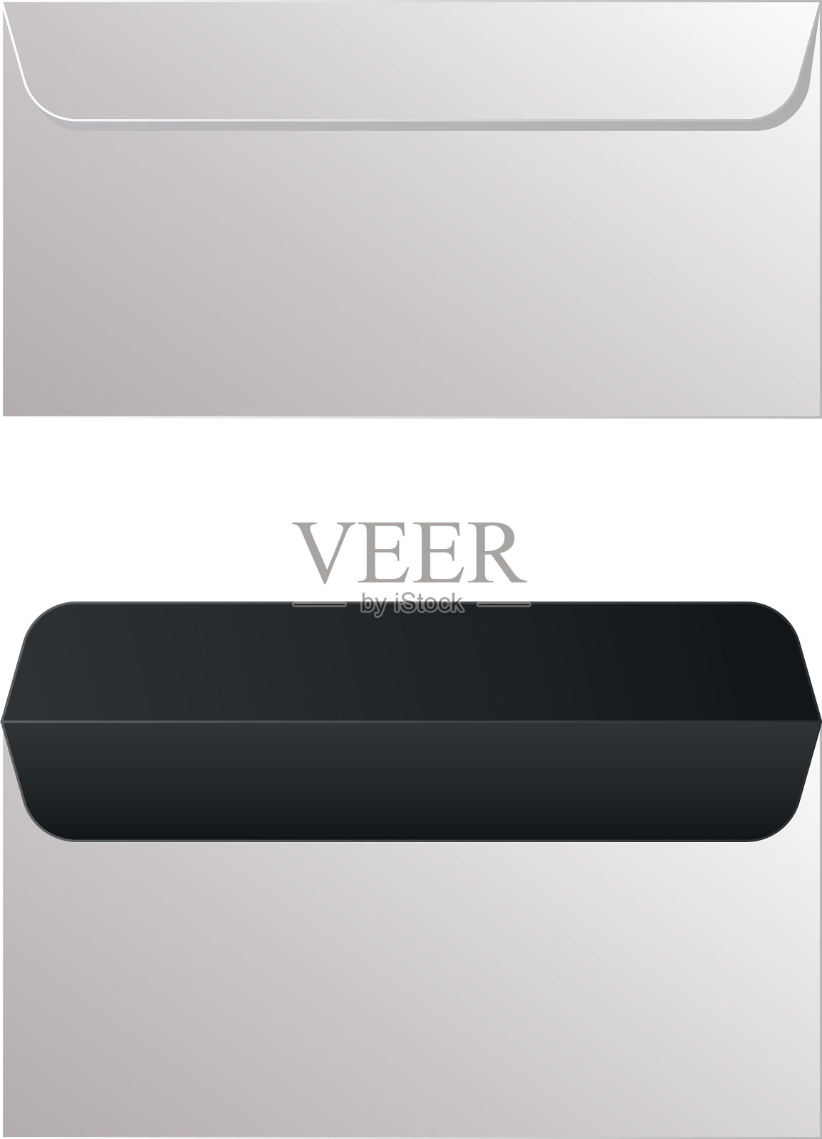 孤立模型信封设计设计模板素材