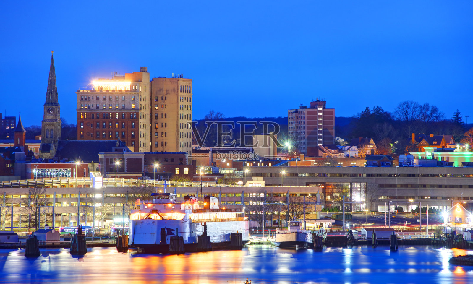 康涅狄格州的新伦敦照片摄影图片