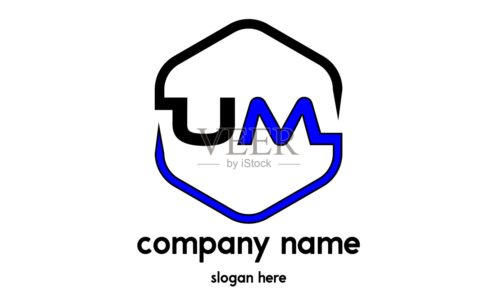 一个标志插画图片素材